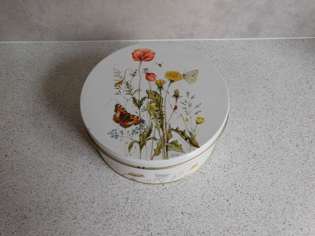Koekblik Flowers of the field JET by ter Steege, Huis en Inrichting, Keuken | Servies, Overige typen, Ophalen of Verzenden, Zo goed als nieuw