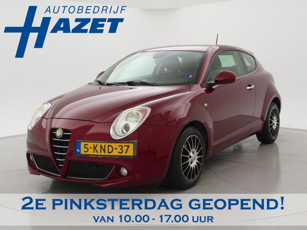 Alfa Romeo MiTo 1.3 JTDm DISTINCTIVE + LEDER | TREKHAAK, Voorwielaandrijving, Euro 5, Stof, Gebruikt