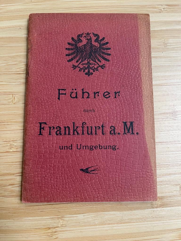 Frankfurt am Main und Umgebungen 1920, Gelezen, Overige atlassen, Ophalen of Verzenden, Duitsland