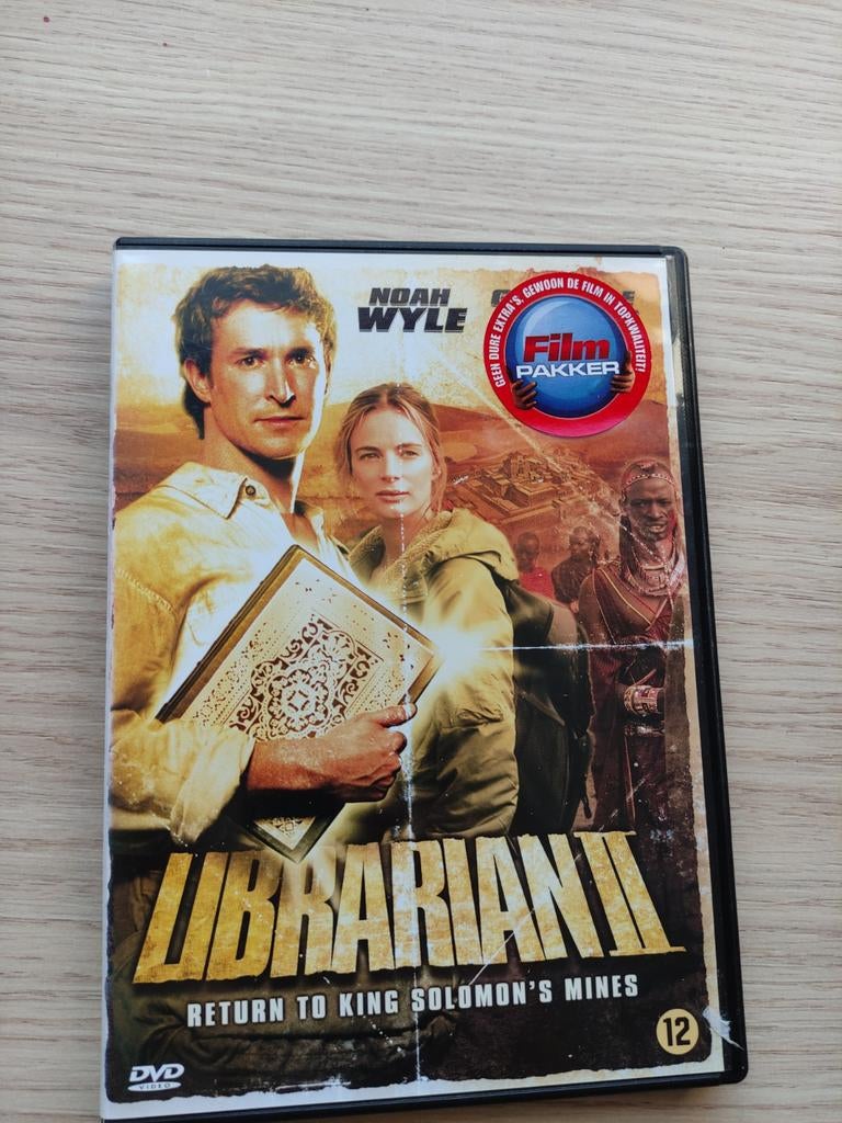 The Librarian II: Return to King Solomon's Mines DVD, Vanaf 12 jaar, Ophalen of Verzenden, Gebruikt