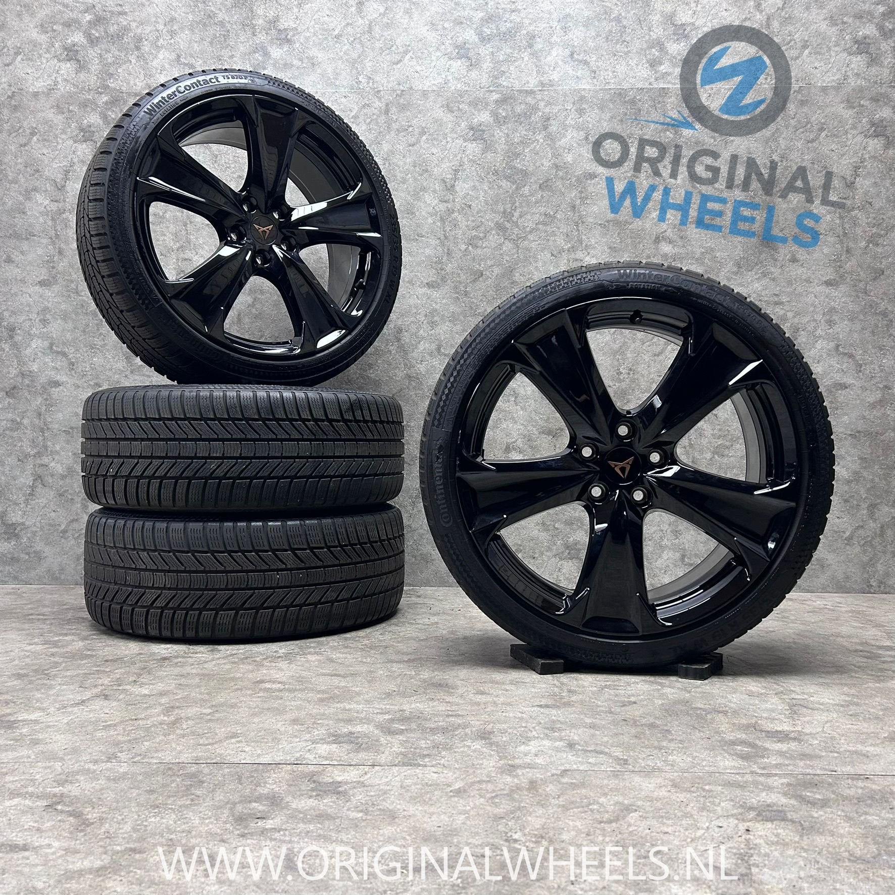 19 inch originele velgen + winterbanden Cupra Leon, 19 inch, Gebruikt, -, -