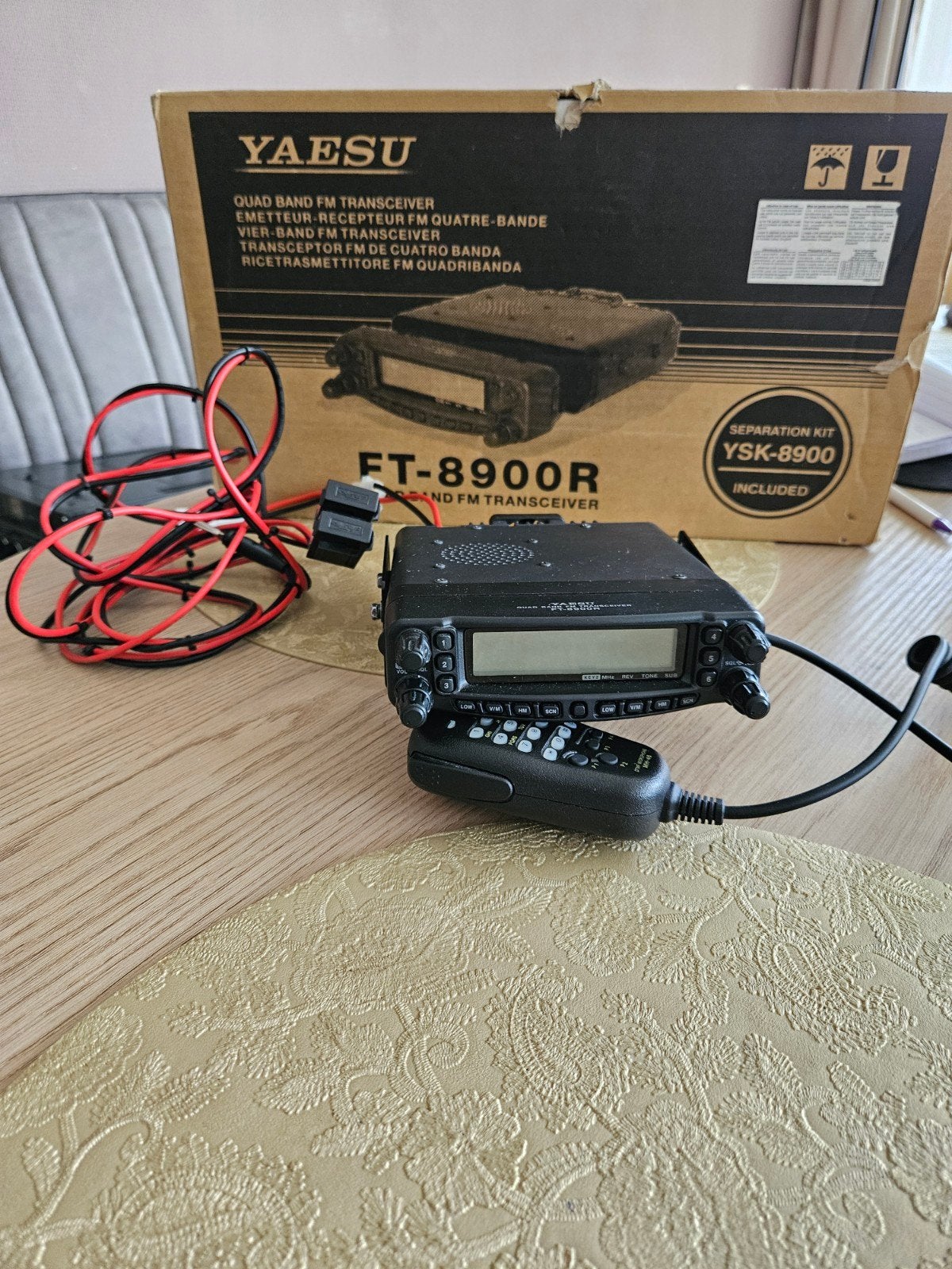 Yaesu 4 Band FM Transceiver FT 8900R., Telecommunicatie, Ophalen of Verzenden
