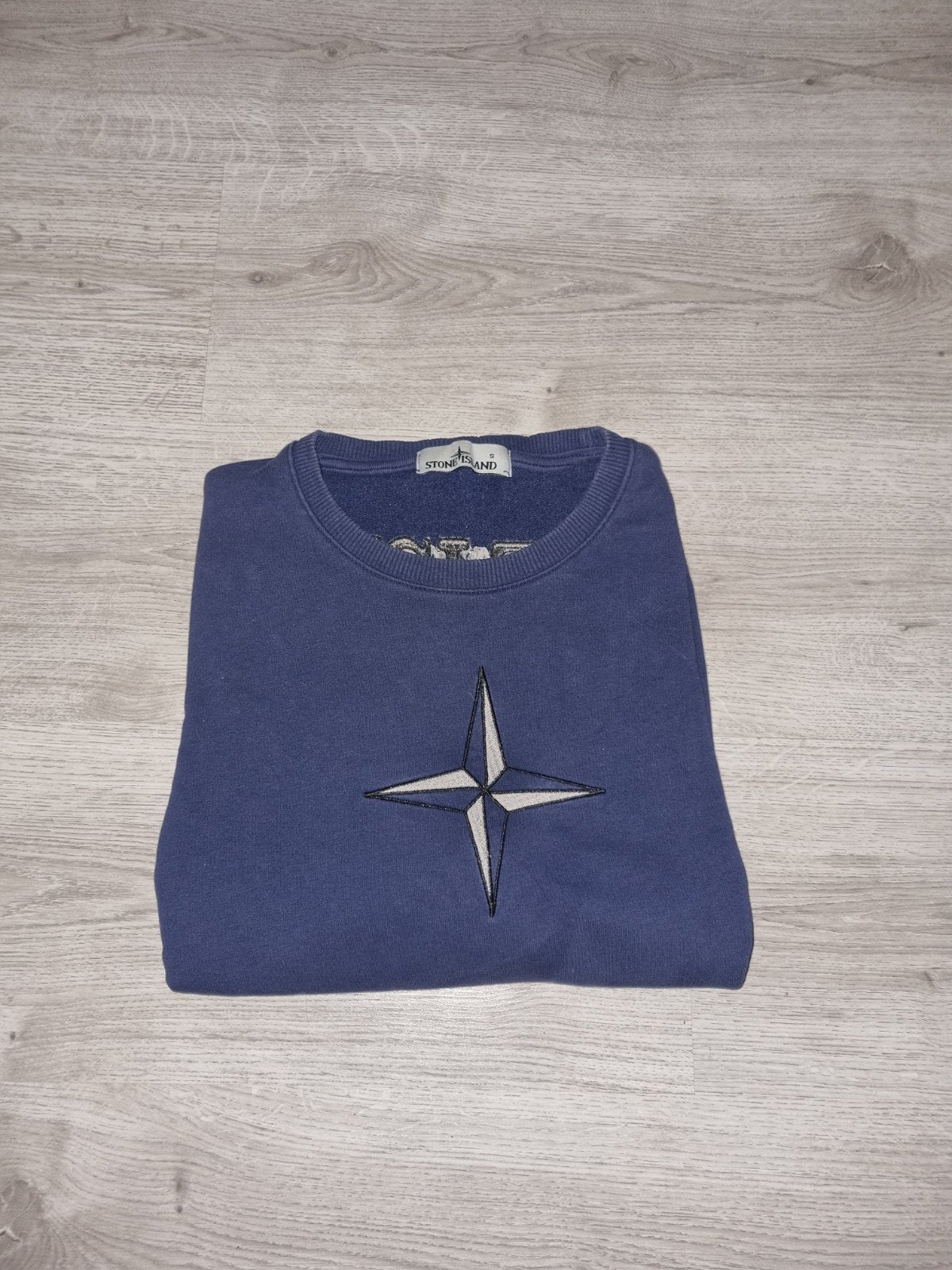 Stone Island trui - Maat S - Zeer goede staat, Maat 46 (S) of kleiner, Verzenden, Blauw, Stone Island