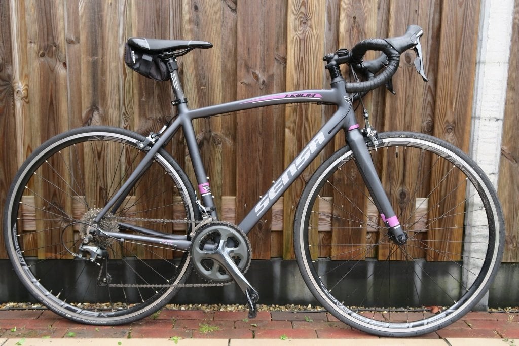 Sensa Emilia Tiagra Racefiets Dames – Maat 51 cm, Gebruikt, Velgrem, Aluminium, 49 tot 53 cm