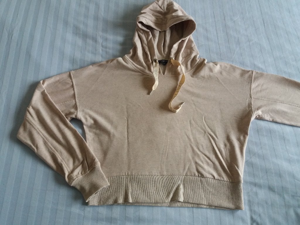 Sweater merk Coolcat maat 176 - S crop top beige, Kinderen en Baby's, Gebruikt, Meisje, Trui of Vest, Coolcat