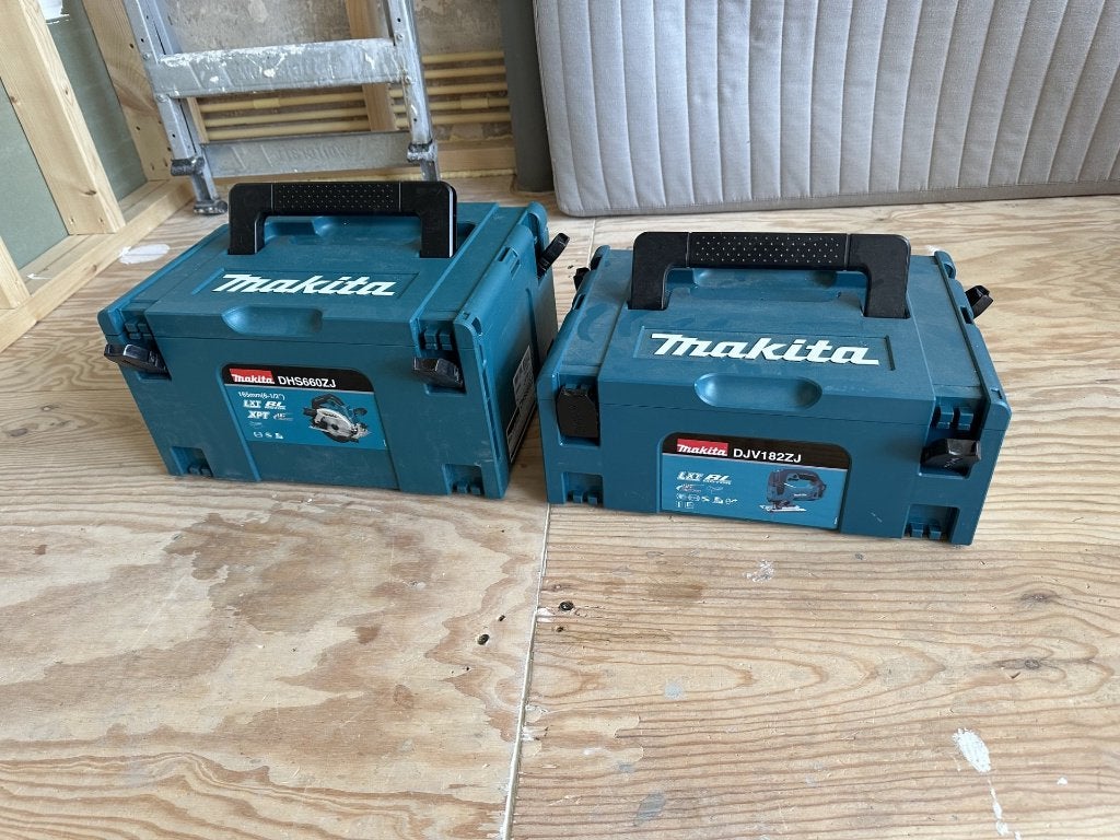 makita mbox 2 en makita mbox 3 met inlays, Ophalen of Verzenden, Zo goed als nieuw