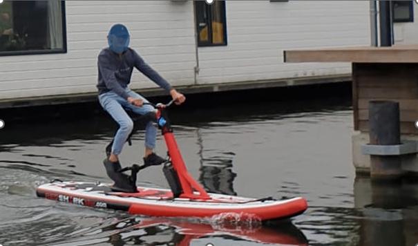 Red Shark Elektrische sup-fiets / elektrische sup-scooter, Ophalen, Zo goed als nieuw, SUP-boards