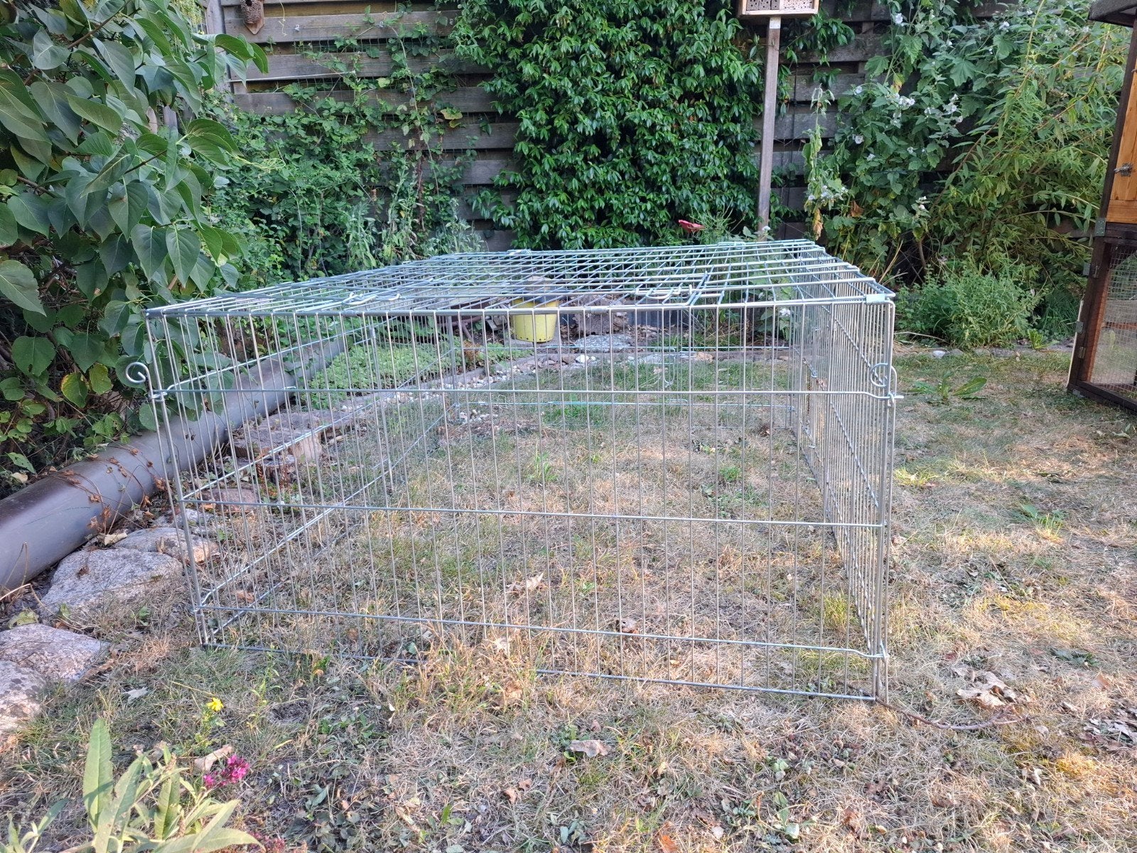 Konijnenren: buitenren voor konijnen, Dieren en Toebehoren, Knaagdieren en Konijnen | Hokken en Kooien, 110 cm of meer, Zo goed als nieuw