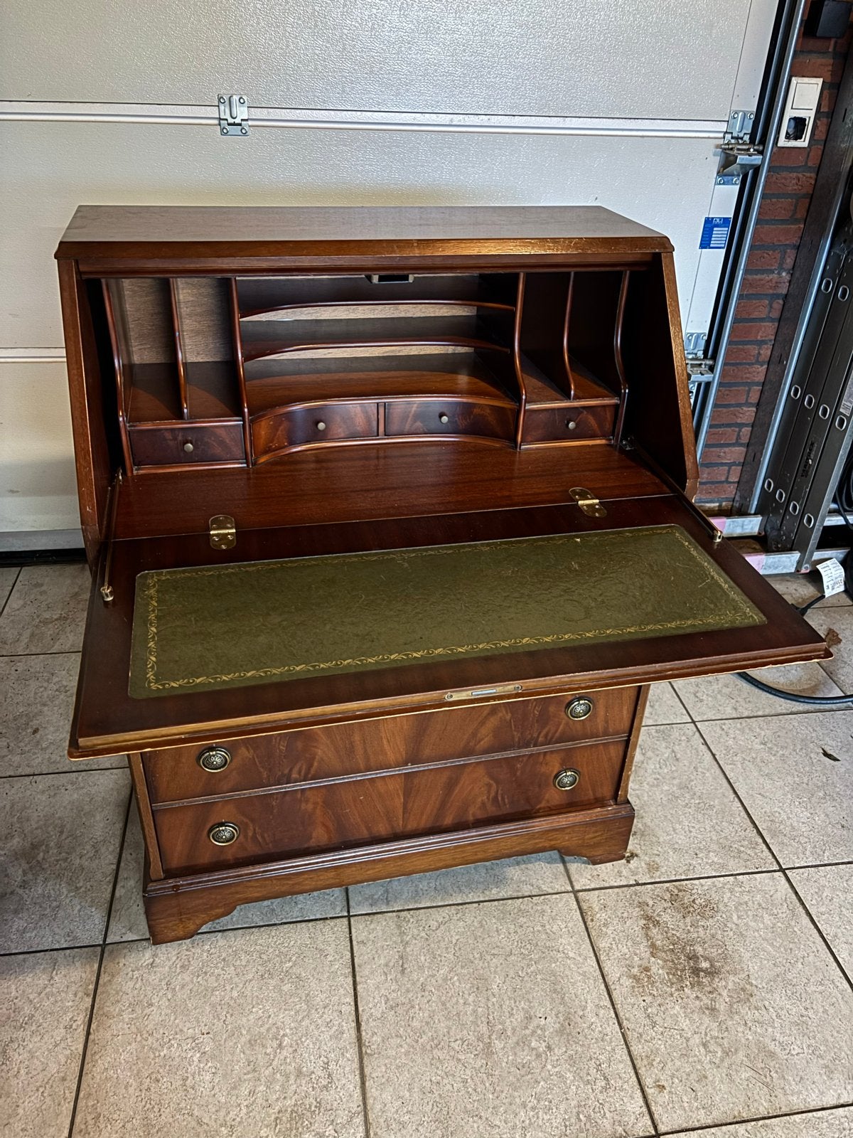 Heldense Secretaire - Fine English Style Furniture, Ophalen of Verzenden, Gebruikt