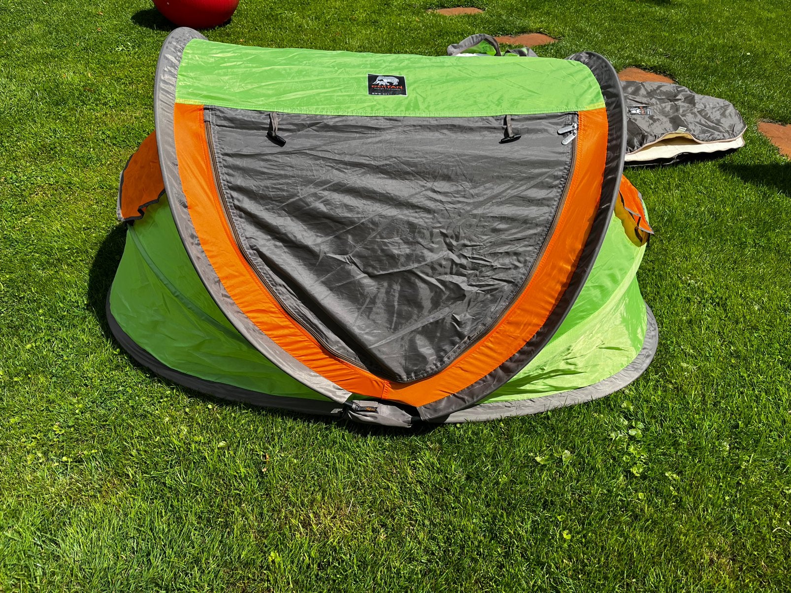 Deryan slaaptentje - campingbed, Ophalen of Verzenden, Zo goed als nieuw, Reisbedje