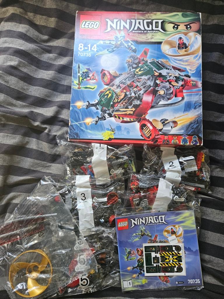 Lego ninjago 70735, Verzenden, Nieuw