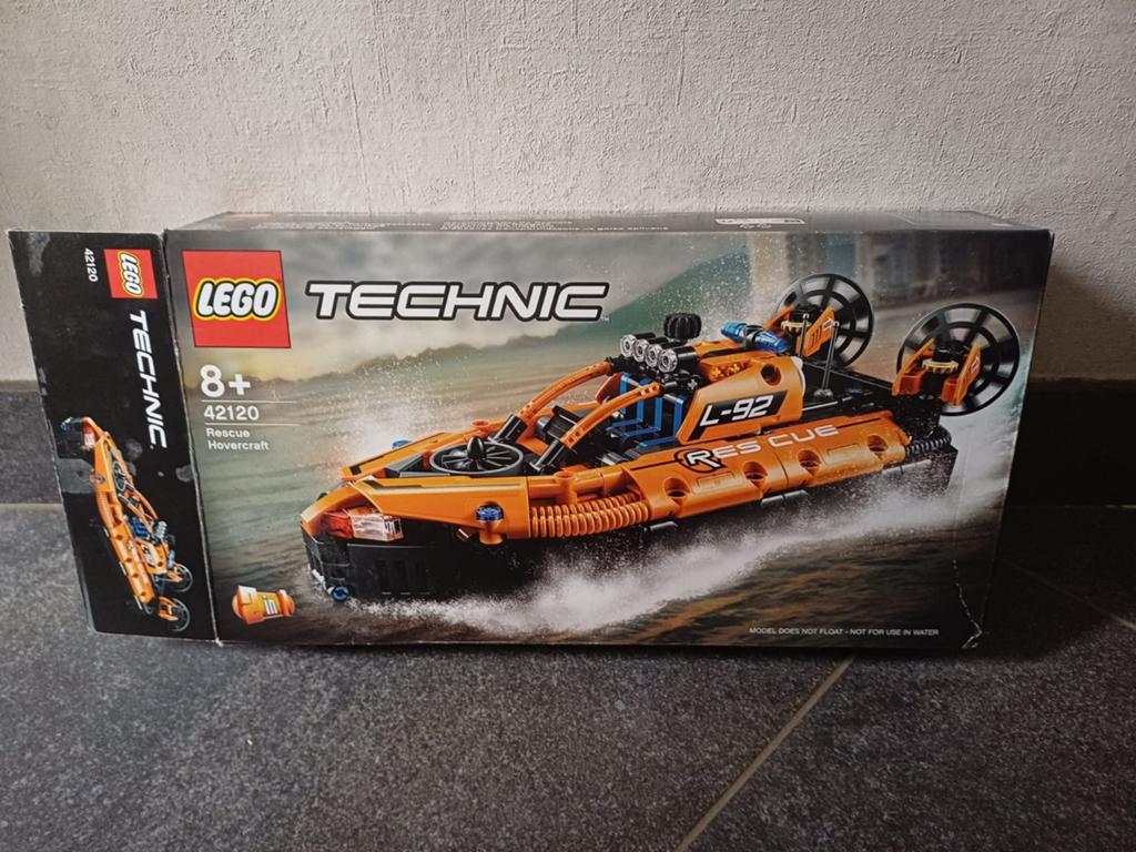 LEGO Technic 42120 Reddingshovercraft, Compleet, Lego, Ophalen of Verzenden, Zo goed als nieuw