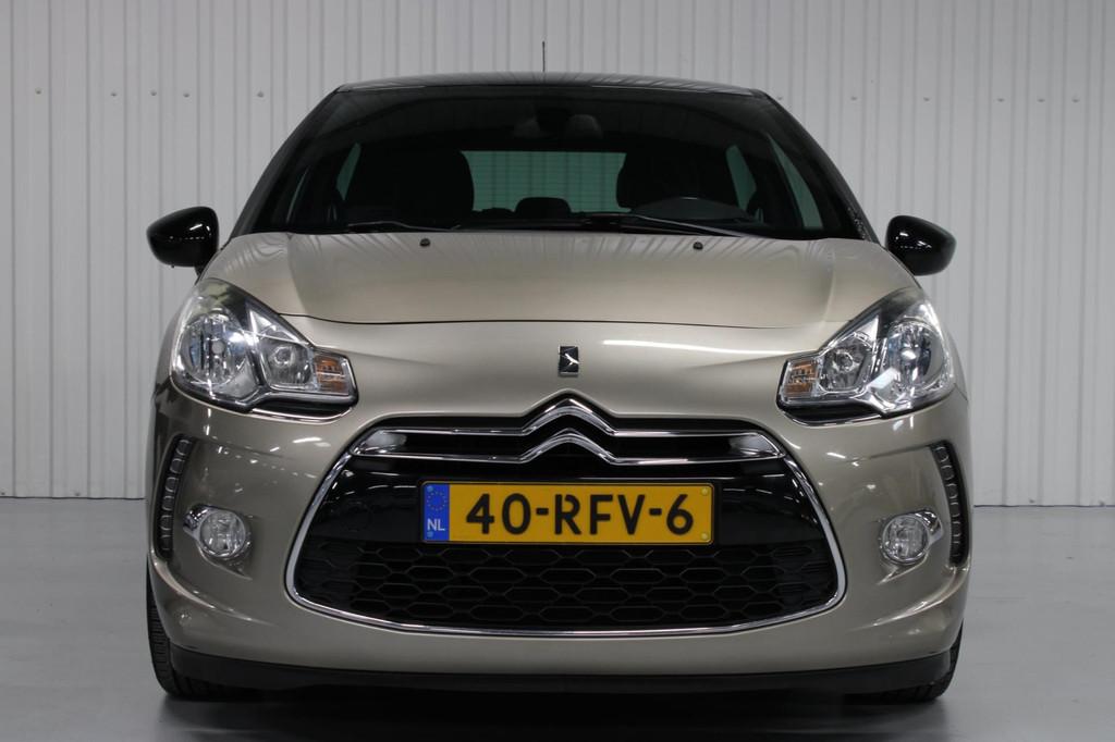 Citroen DS3 1.6 e-HDi So Chic, Auto's, Voorwielaandrijving, Euro 5, Gebruikt, Zwart