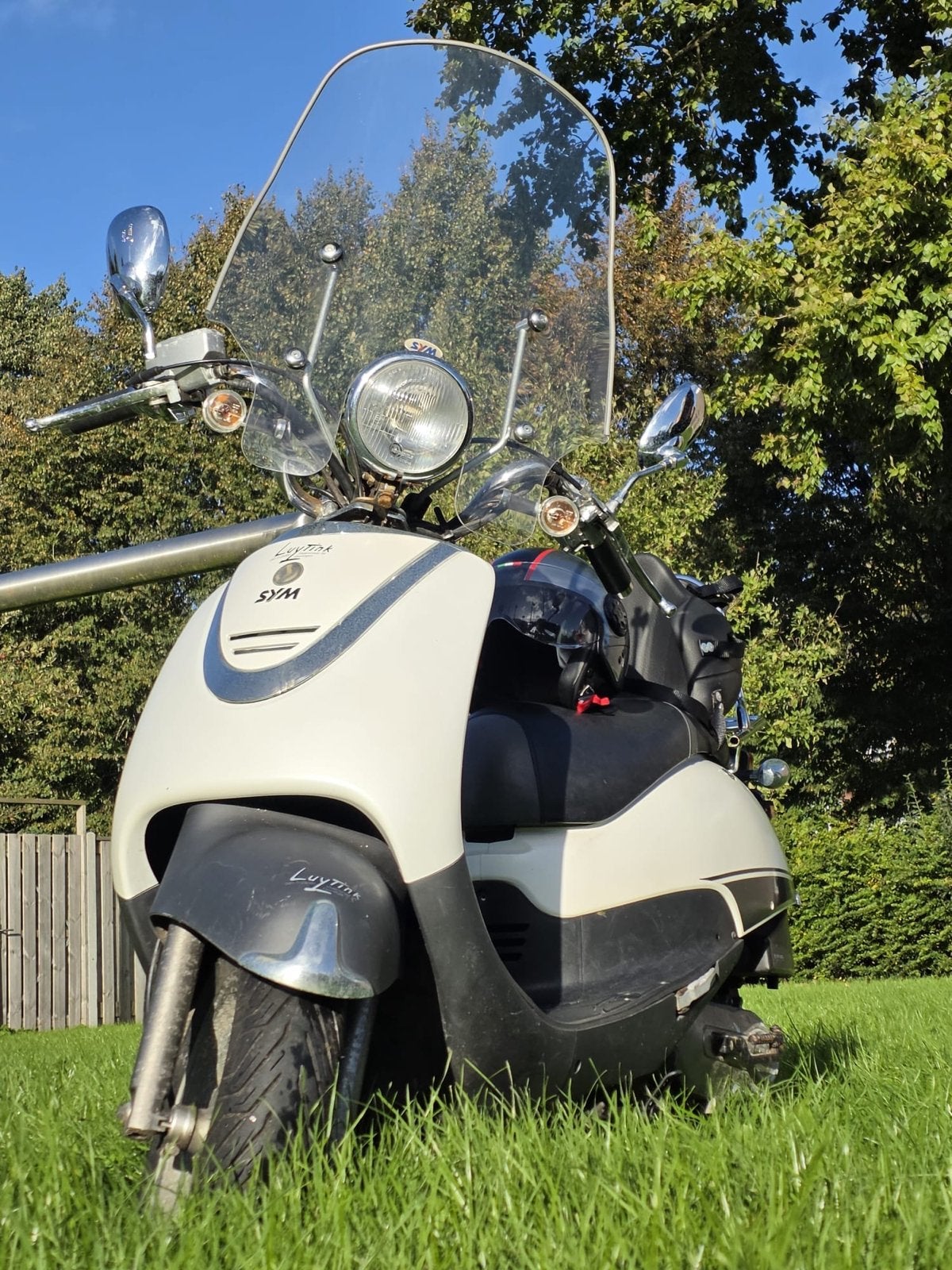 SYM Allo Scooter - Technisch Perfect, Incl. Kinderzitje & He, Ophalen, Gebruikt, Maximaal 45 km/u, Allo