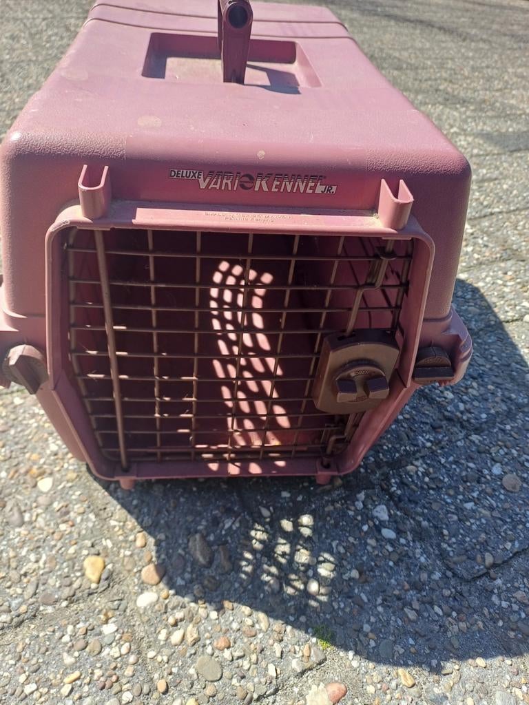 Deluxe vari kennel katten vervoer box, Ophalen of Verzenden, Gebruikt