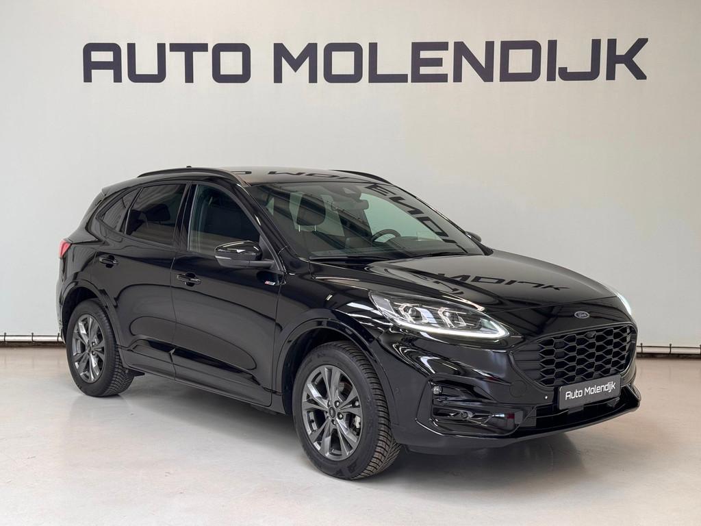 Ford Kuga 2.5 PHEV ST-Line X Camera / Trekhaak / stoel + stu, Gebruikt, Zwart, 4 cilinders, Alcantara