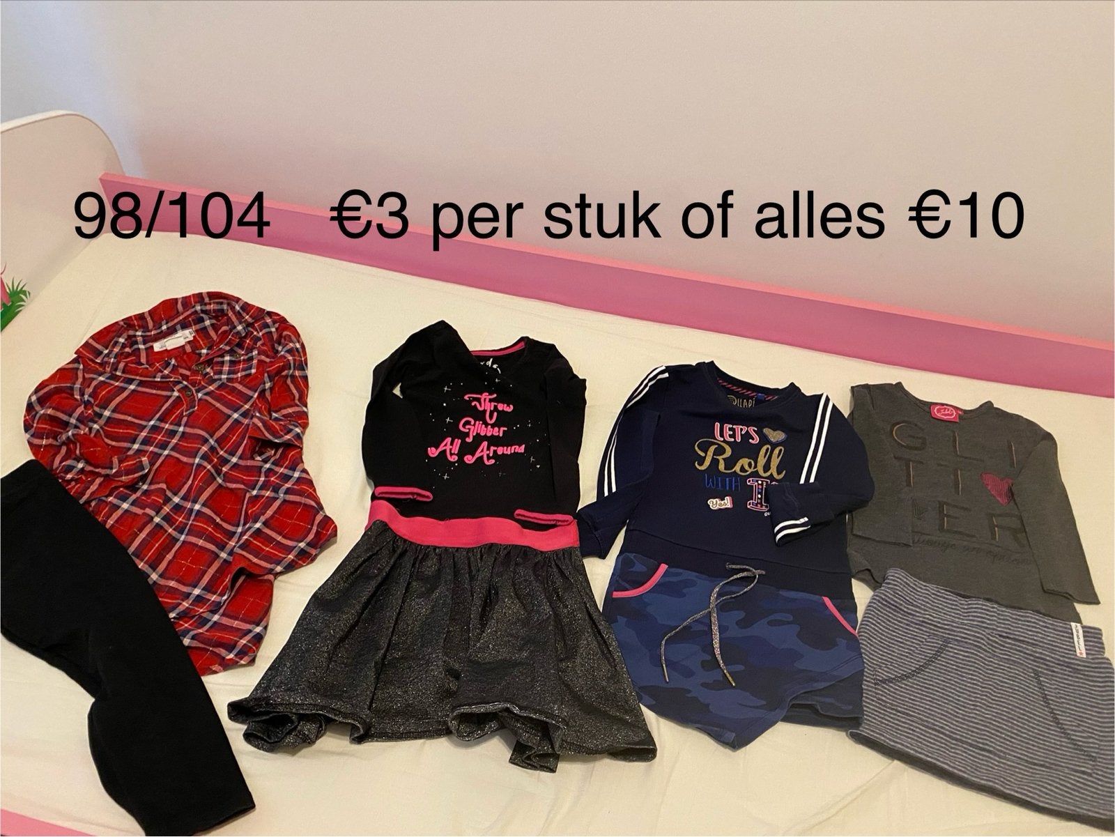 Div. meisjes winterkleding €3 per stuk - maten staan erbij, Ophalen of Verzenden, Gebruikt, Meisje