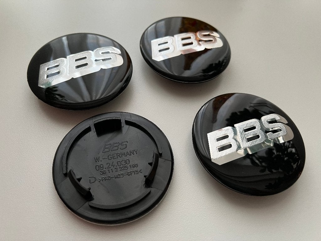 4X BBS EMBLEEM VOOR RM EN RS VELGEN BUITEN MAAT 70MM, Auto diversen, Ophalen of Verzenden, Nieuw