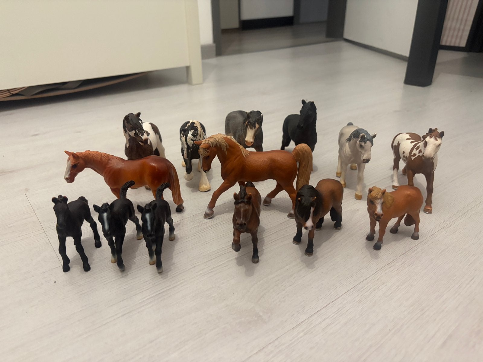 Schleigh set 2000-2009, Ophalen of Verzenden, Zo goed als nieuw, Paard, Beeldje of Figuurtje