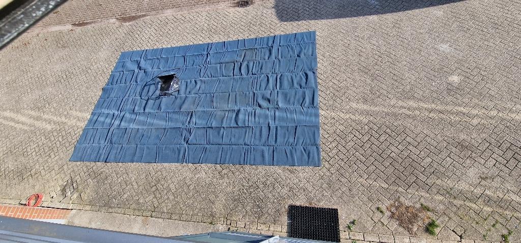 Caravan tent grondzeil, Caravans en Kamperen, Ophalen of Verzenden, Gebruikt