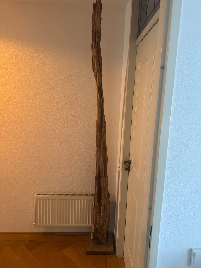Hout Kunst decoratie, Ophalen, Hout, Mediterraans, Zo goed als nieuw