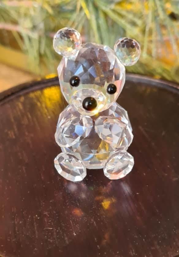 Swarovski beertje, Verzamelen, Swarovski, Ophalen of Verzenden, Zo goed als nieuw, Figuurtje