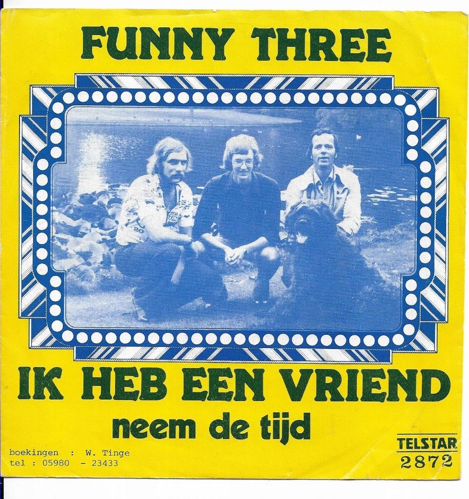 Funny Three ( Telstar), 7 inch, Single, Ophalen of Verzenden, Nederlandstalig