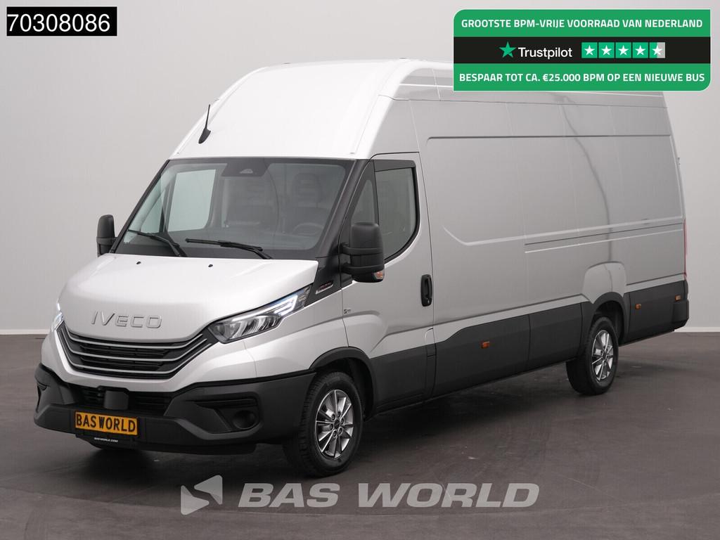 Iveco Daily 35S21 3.0L Automaat L4H3 210PK ACC LED Airco Cam, Auto's, Automaat, Stof, Euro 6, Iveco