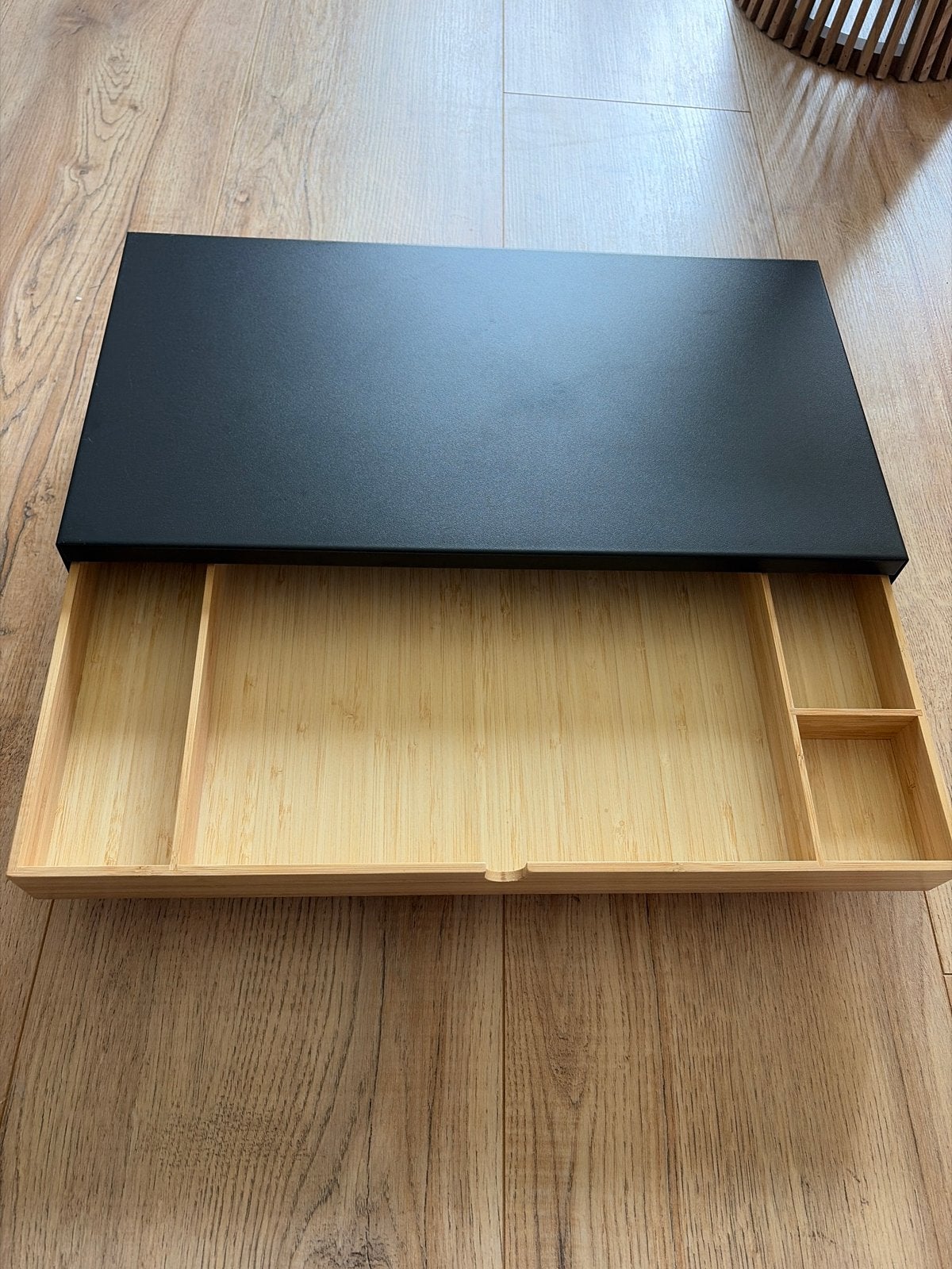 Monitorstandaard met lade, Ophalen of Verzenden
