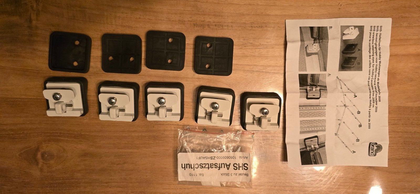 YKK Klemmen voor Hobby caravans (vanaf 2009), Ophalen of Verzenden, Zo goed als nieuw