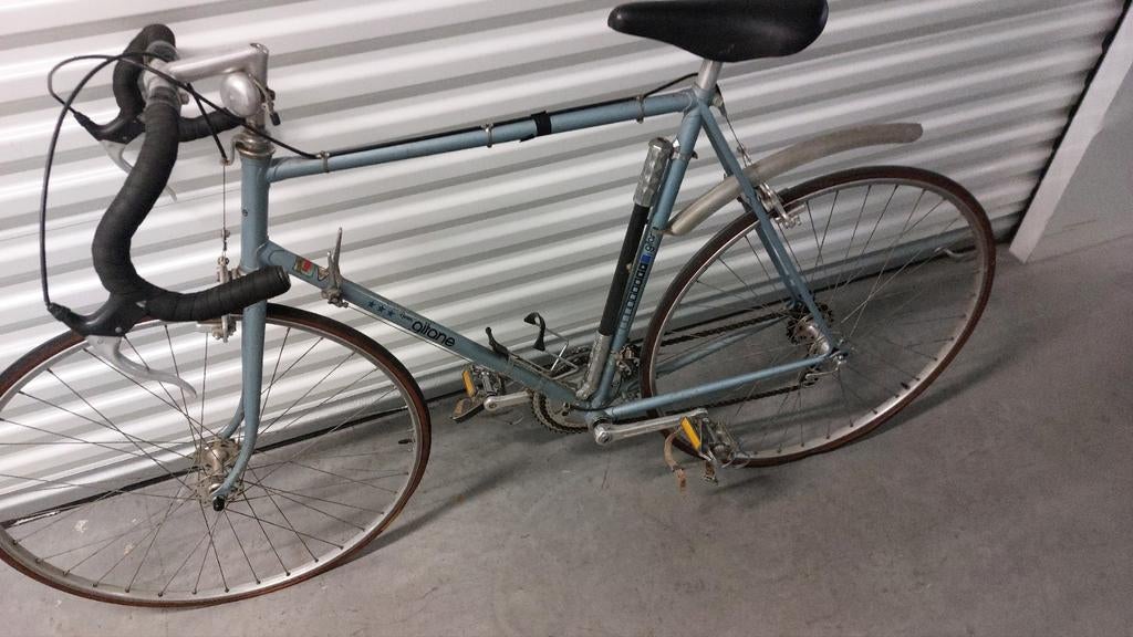 Vintage  Gitane racefiets 1970 authentiek roestvrije staat!, Fietsen en Brommers, Fietsen | Oldtimers, 59 cm of meer, Ophalen