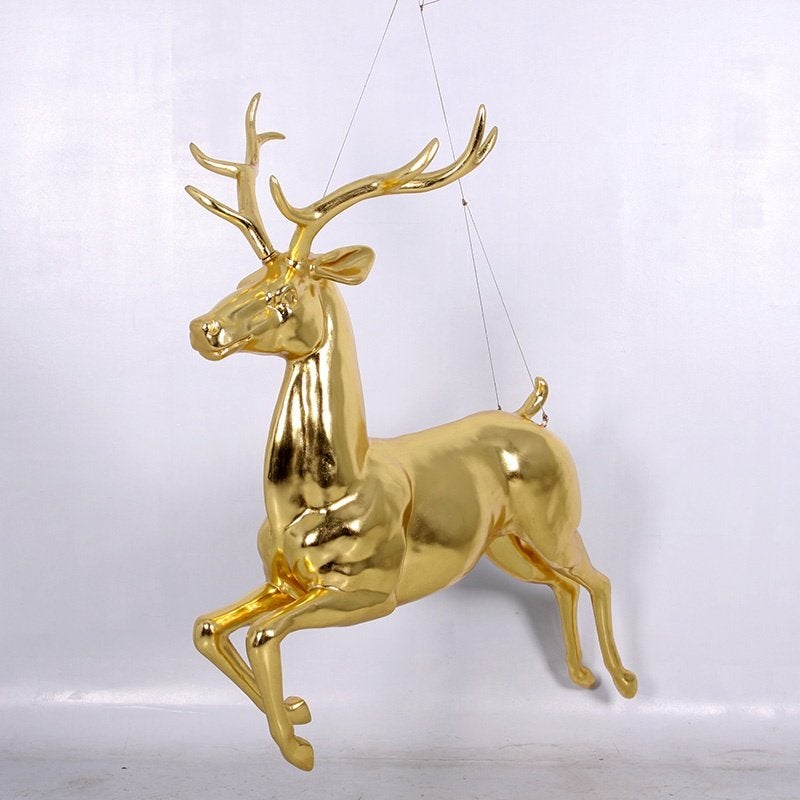 Hanging Reindeer – Rendier Hoogte 137 cm, Ophalen, HorecaBeelden, Nieuw, HorecaBeelden