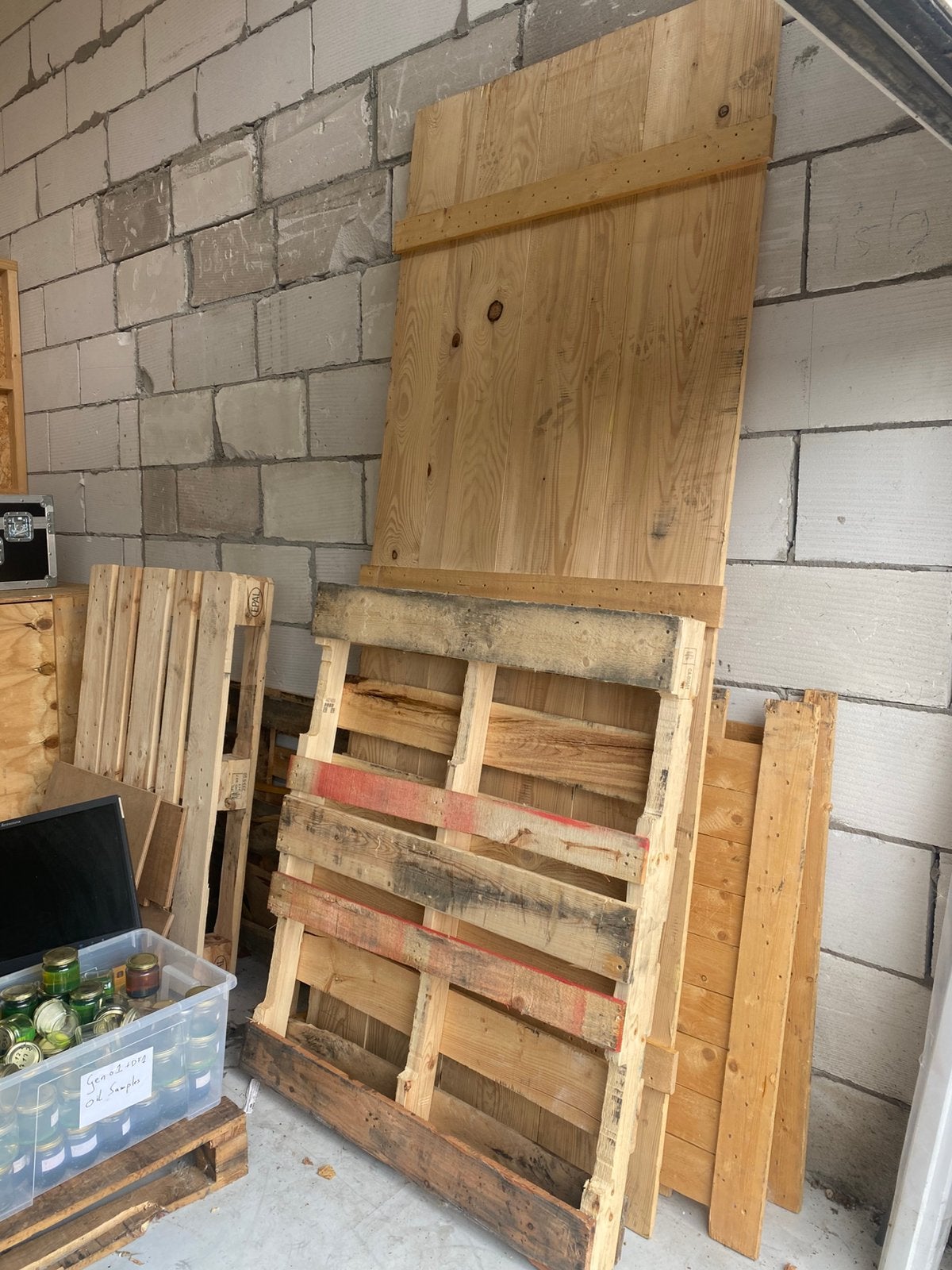 Pallets en rest hout, Ophalen, Gebruikt, 50 mm of meer, Pallet