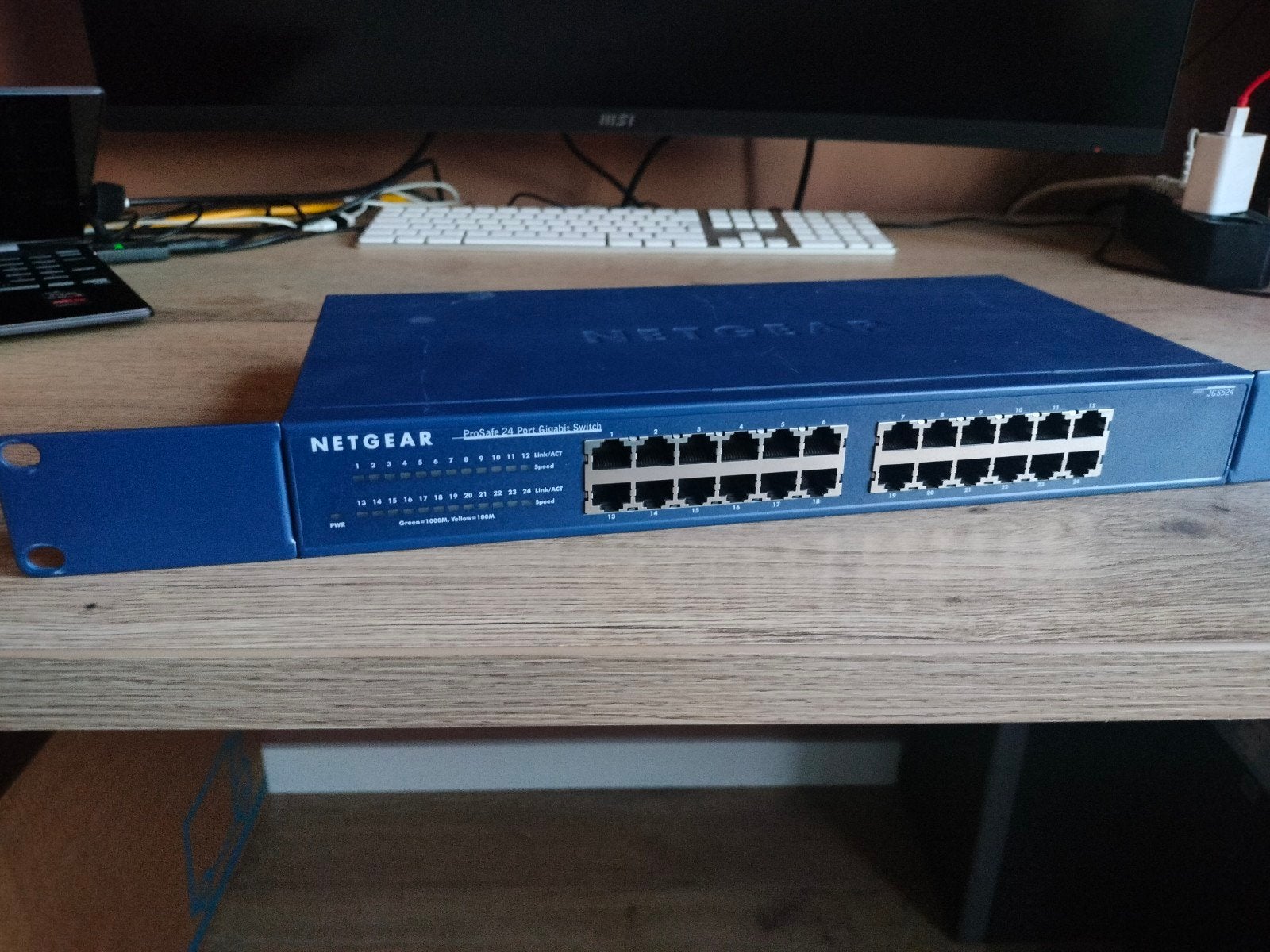 Netgear switch, Ophalen of Verzenden, Gebruikt