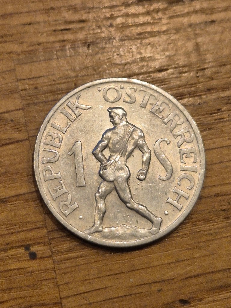 Oostenrijk - 1 Schilling 1947, Verzenden, Oostenrijk, Losse munt