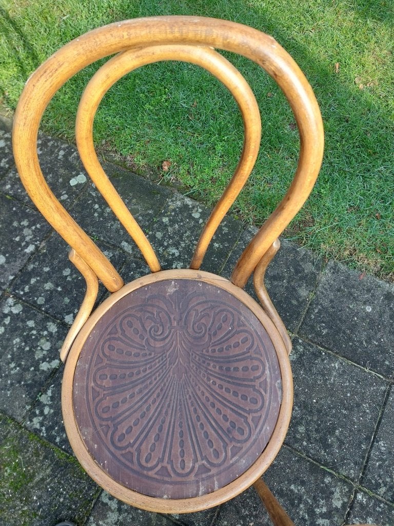 2x thonet nr.14, Gebruikt, Twee, Bruin, Gestoomd beuken