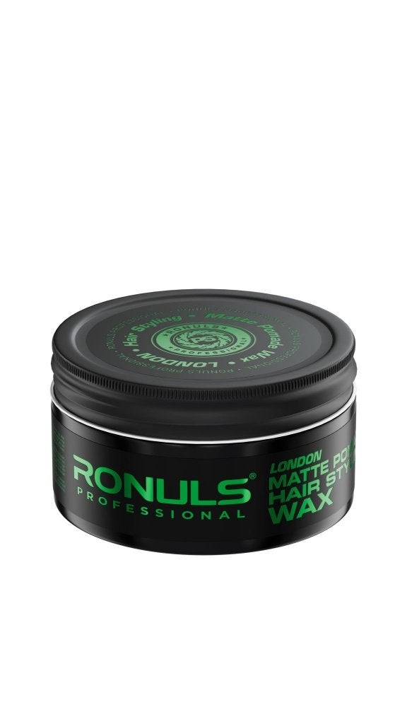70x Ronuls Professional hairstyling Pomade wax 100 ml London, Ophalen of Verzenden, Nieuw, Gel, Wax, Haarlak of Mousse