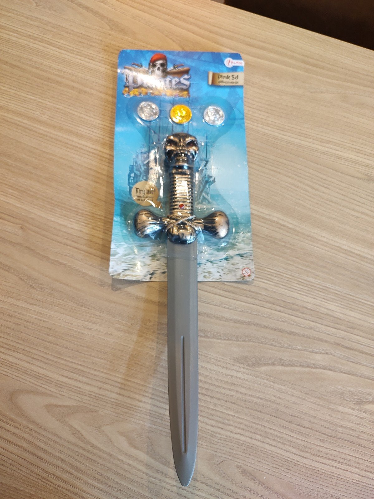 piraten zwaard, Ophalen of Verzenden, Nieuw, Feestartikel, Carnaval