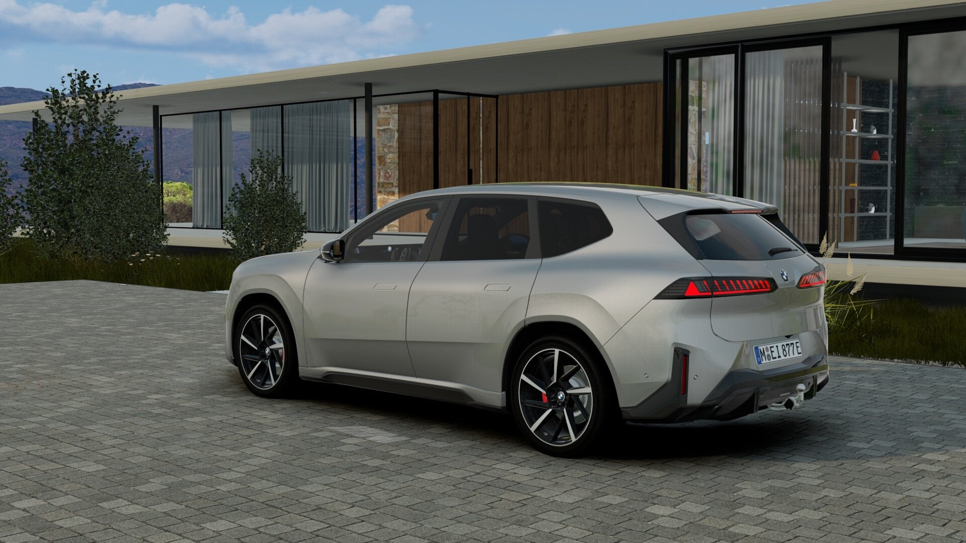 BMW iX3 40 eDrive M Sport / Trekhaak / M Sportstoelen / Extr, Auto's, Automaat, Dealer onderhouden, Achterwielaandrijving, Zwart