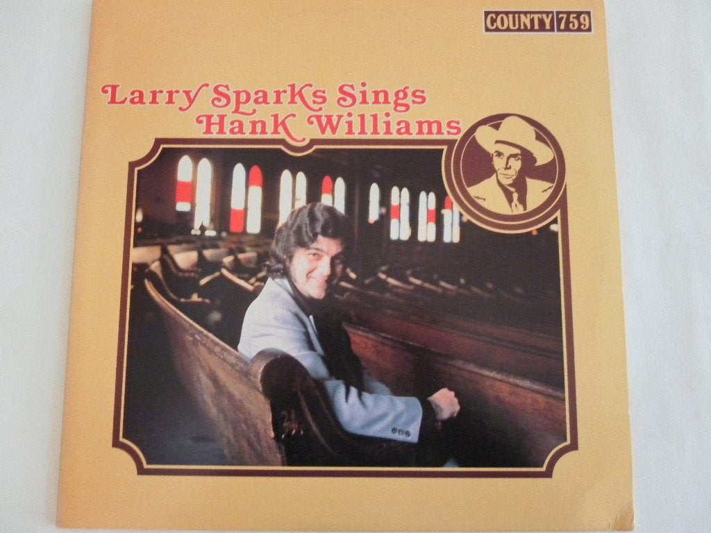 LP Larry Sparks - Larry Sparks Sings Hank Williams, LP, Gebruikt, Originele persing, Ophalen of Verzenden