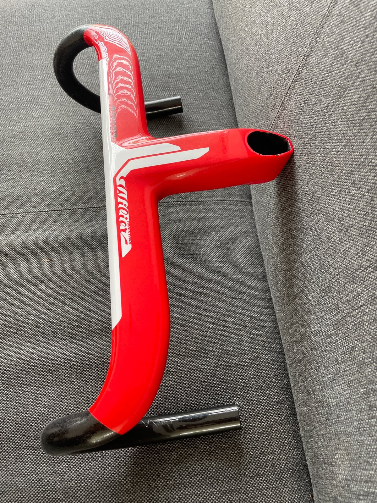 Wilier Alabarda cockpit stuur origineel nieuw 44cm/120mm, Fietsen en Brommers, Fietsonderdelen, Ophalen, Stuur, Nieuw, Racefiets