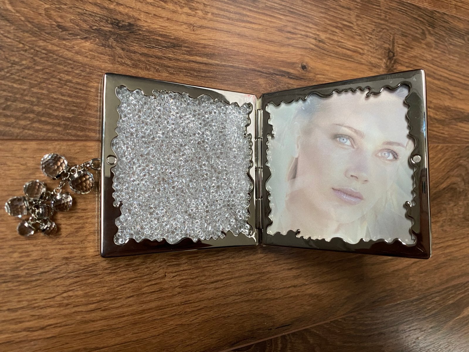 Swarovski fotolijstje met kristallen, Ophalen of Verzenden, Nieuw, Huisaccessoire
