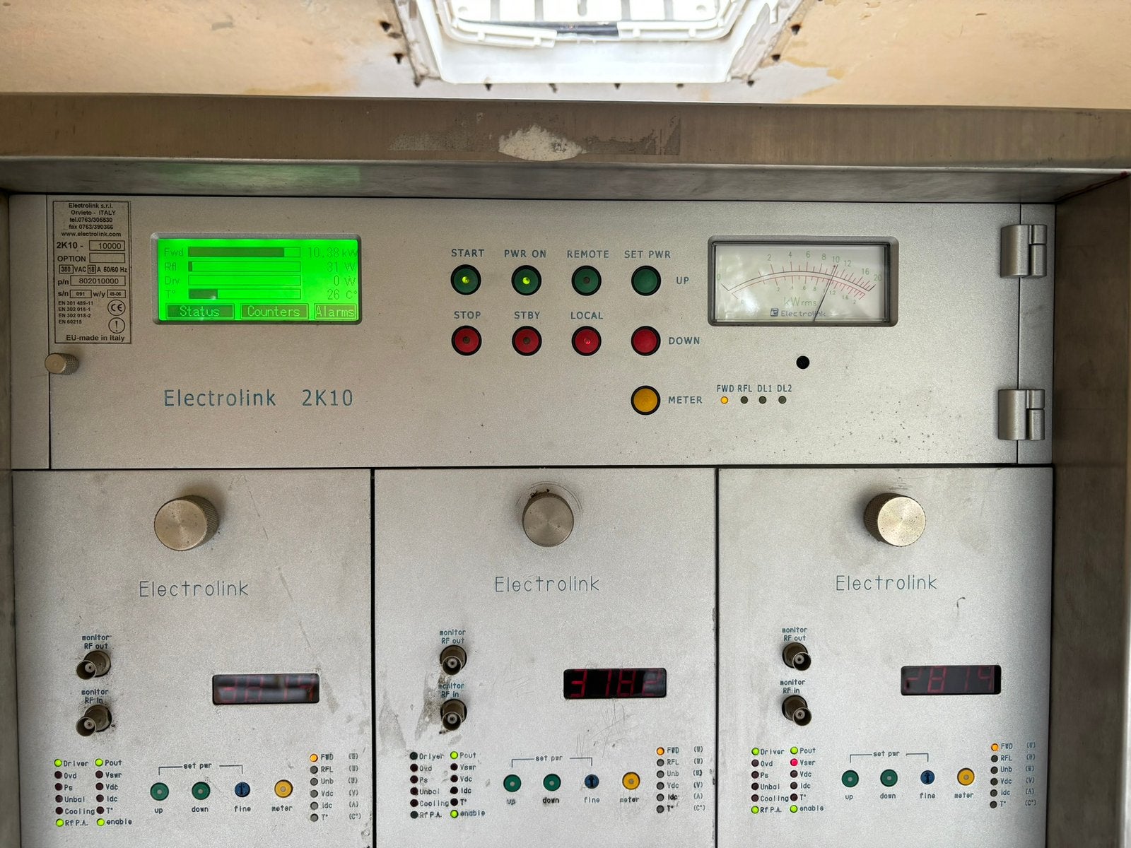 Electrolink 12kw mosfet, Ophalen, Gebruikt, Zender