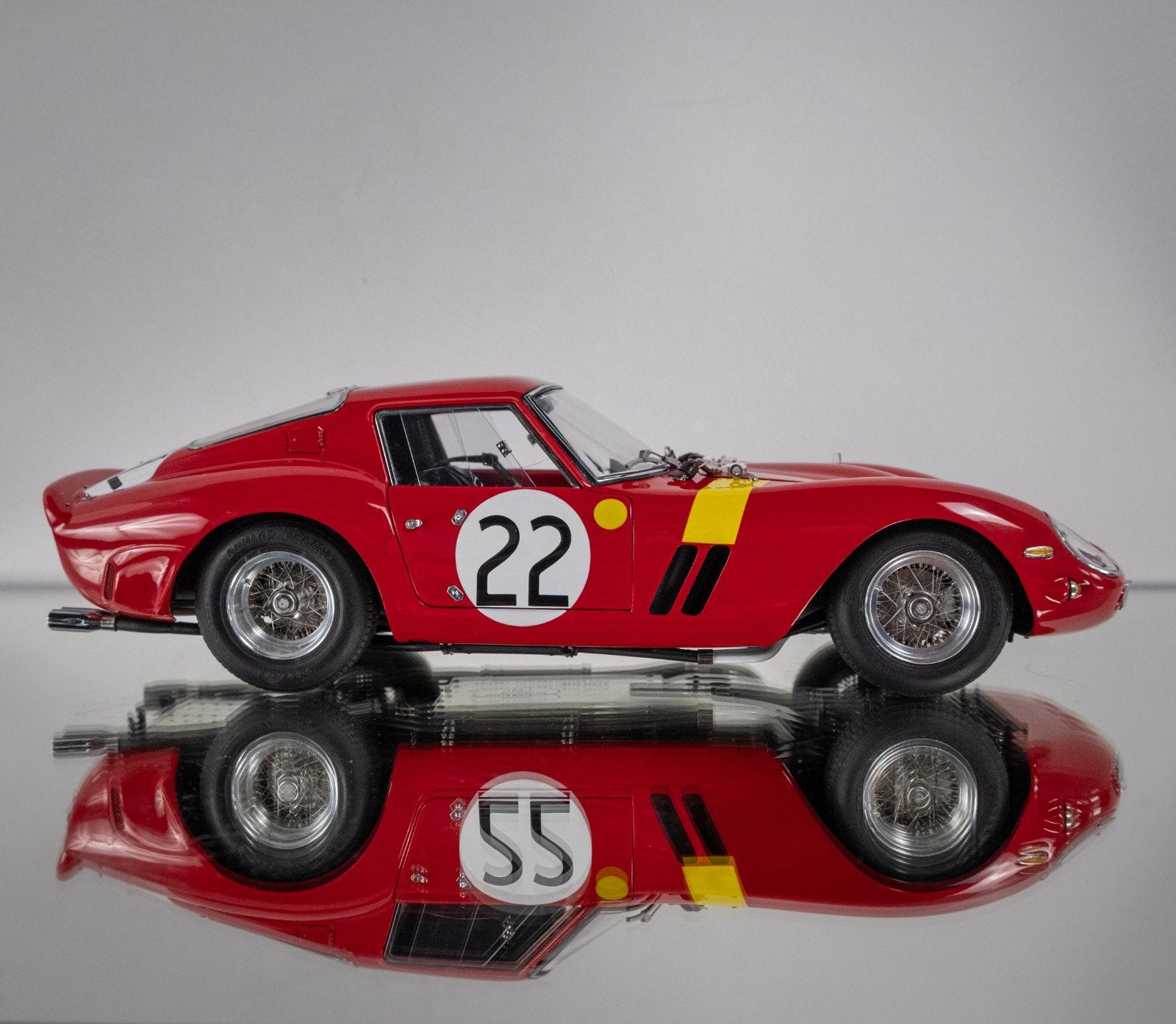 CMC Ferrari 250GTO Le Mans 1962, M-253, Ophalen of Verzenden, Zo goed als nieuw, Auto, Overige merken