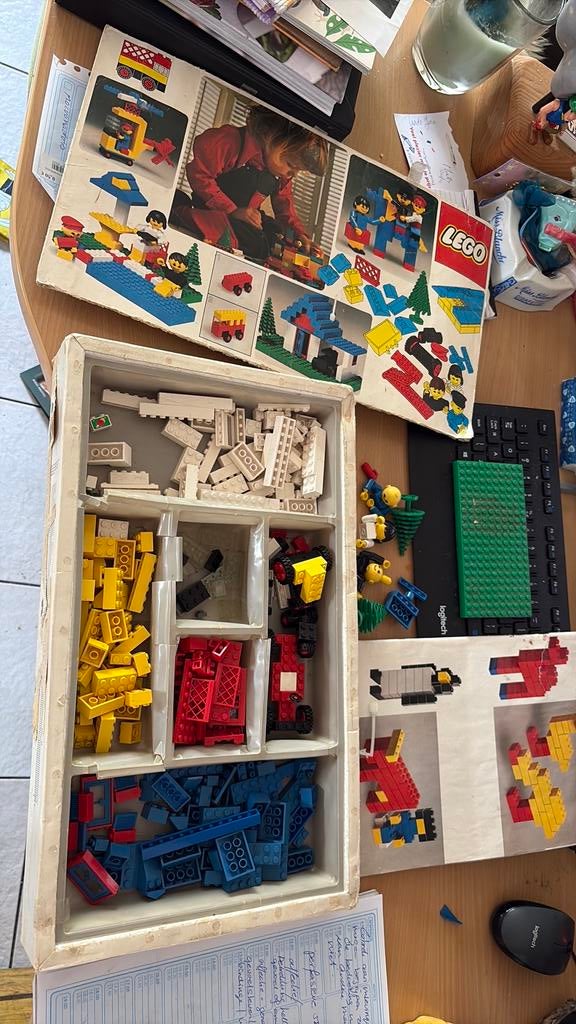 Oude lego 40 doos, Ophalen of Verzenden, Gebruikt, Lego