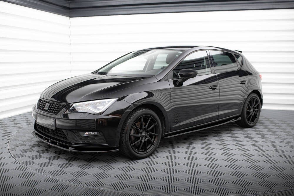 Voorlip sideskirt spoiler diffuser - Seat Leon 16-20