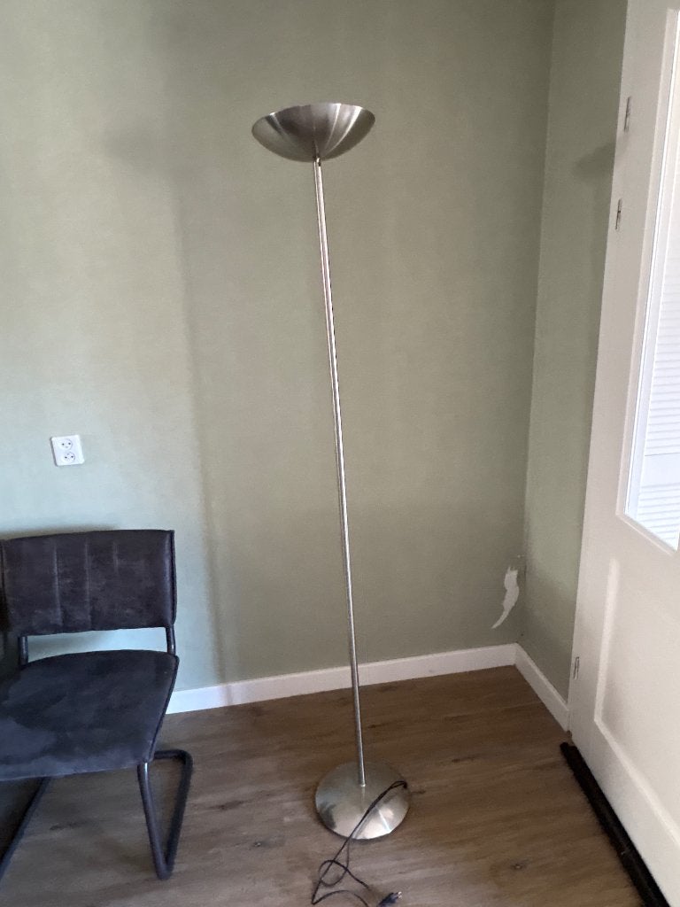 Staande lamp Jan de Bouvrie, Ophalen, Gebruikt, Metaal, 150 tot 200 cm