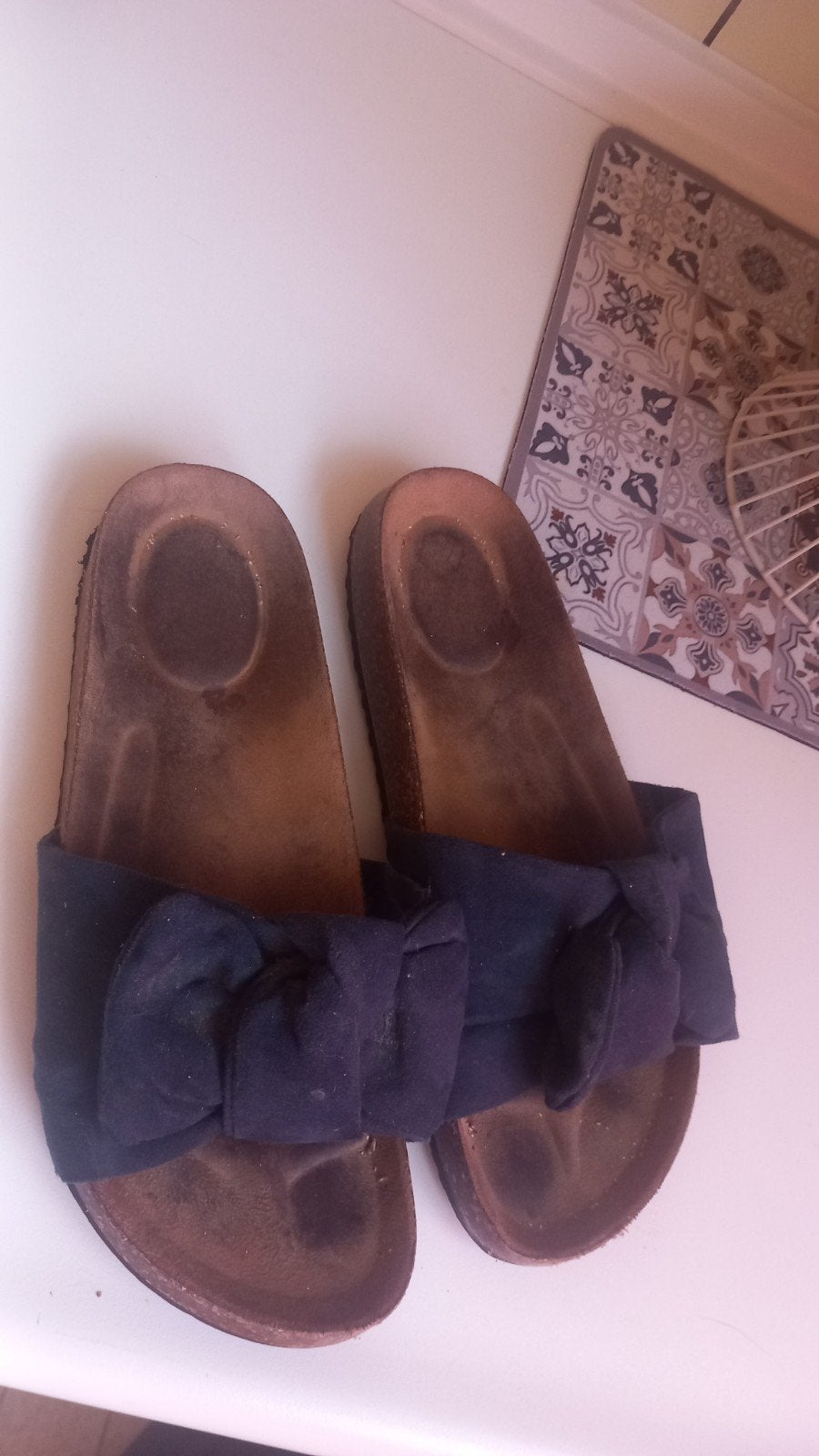 Gratis slippers maat 38, Kleding | Dames, Schoenen, Ophalen, Gedragen, Blauw, Slippers
