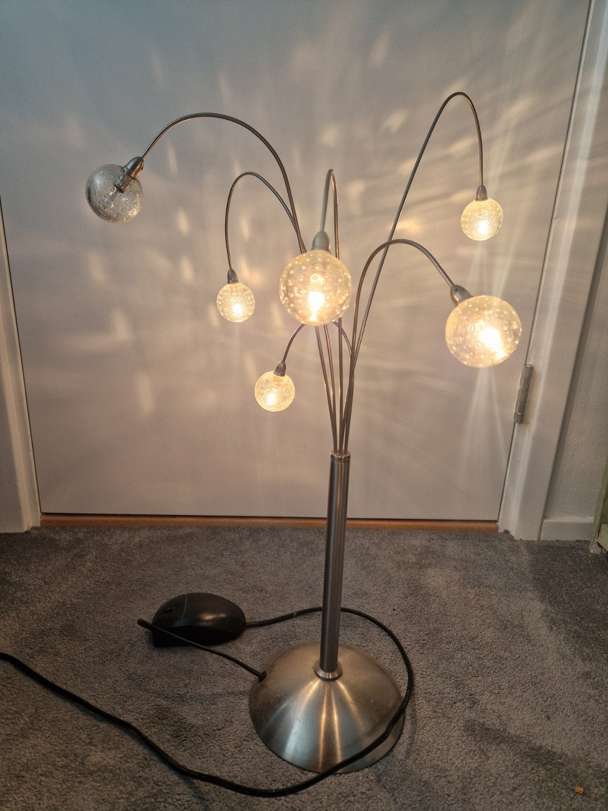 Jan des Bouvrie tafellamp, Ophalen, Gebruikt, Glas, Minder dan 100 cm