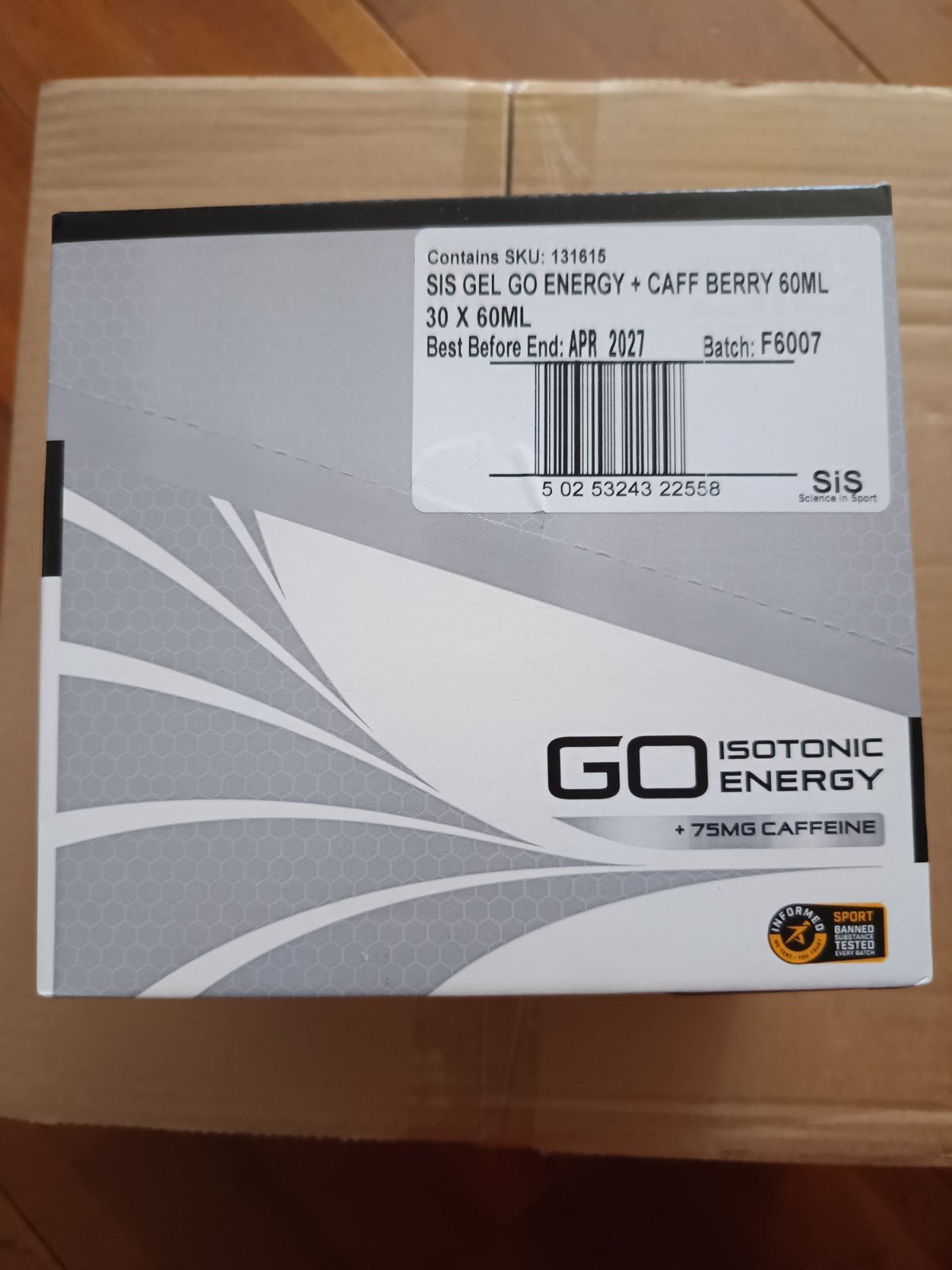 SIS GEL GO ENERGY + CAFFEINE, Ophalen of Verzenden